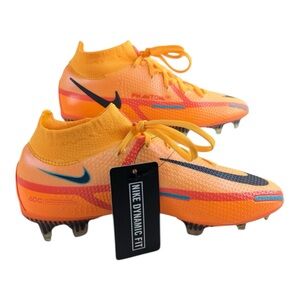 Nike Phantom GT2 Elite DF FG Laser Orange Cleats CZ9889-809 Mens Size 7.5 New